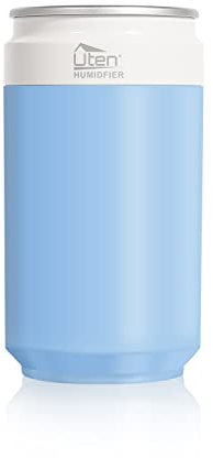 Uten Luftbefeuchter, Humidifier Diffuser Mini, USB und Wiederaufladbarer Batterie mit automatische Abschaltung, 2 Nebelmodus, Nachtlicht für Schlafzimmer, Auto, Pflanze, Büro