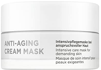 ANNEMARIE BÖRLIND Beauty Masks Anti-Aging Cream Mask (50 ml) - Intensivpflegemaske, Zellregeneration, Falten und Linien Werden Langanhaltend Geglättet, Vegan