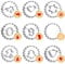 AWCIGG® Molde Galletas Navidad de 9 Piezas Cortadores de Ggalletas Navidad Acero Inoxidable Moldes para Galletas de Navidad Tema Moldes de Galletas para Hornear Navidad