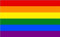 Premium Fahnen Flagge - 90 x 150 cm / 150 cm 90 cm - aus Polyester mit goldenen Ösen - Langlebig und Wetterfest (Regenbogen LGBT)