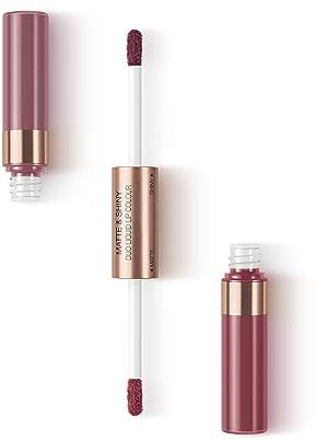 KIKO Milano Matte & Shiny Duo Liquid Lip Colour 06 | Rouge À Lèvres Liquide Aux Deux Finis Mat Et Brillant