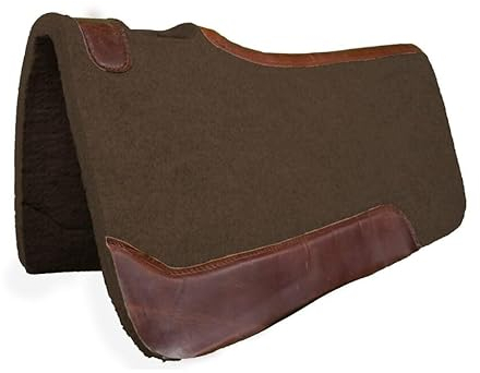 EQUIGEAR Westernpferd-Filzpad/Konturpad aus hochwertigem Wollfilz in den Größen 32 x 32 Zoll und 30 x 30 Zoll A45 (30X30)