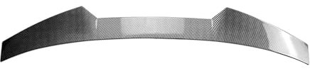KUBYMOTO Heckspoiler Dachflügel passend für Audi A3 8V Limousine 2014-2020 Carbon Look