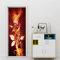 3D Türtapete 70x200 Türaufkleber Selbstklebend Türfolie Poster Fototapete Türbilder Türtattoos Wasserdichte Tür Stickers für Kinderzimmer Wohnzimmer Badezimmer Pusteblume