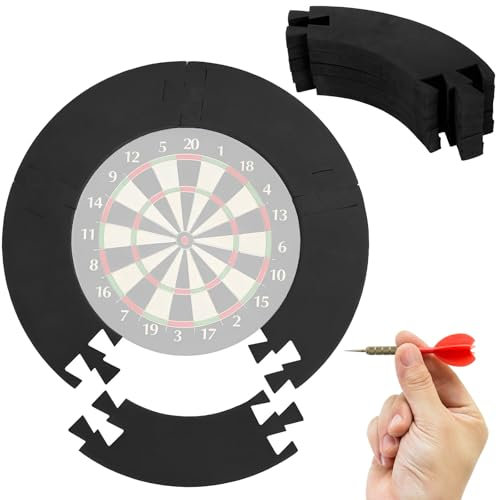 Spleiß-Dartscheiben-Wandschutz, Kork-Dartscheiben-Rückwand mit EVA-Schaum, 2,5 cm dick, für Dartscheiben in Standardgröße, Schutz für Zuhause, Büro, Club, 5 Stück