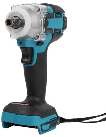 Akku Schlagschrauber für Makita 18V Batterie, 520Nm Max Drehmoment, 1/2 Bürstenloser Schlagschrauber Elektrisch Mit LED-Licht, für Baustellenregale,Autoreifen, Wartung, Zimmerei (Ohne Akku)