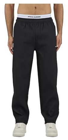 Pegador Troy Plissee Hose Pants Black, S