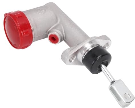 BAOFUYA 3 4 Zoll Hydraulischer Hauptbremszylinder, Aluminiumlegierung, Anhänger-Bremsaktuator, 60 Mm Bolzenlochabstand für Anhänger, Wohnmobil, Boot, Landwirtschaft, Überspannungsbremssystem-Ersatz