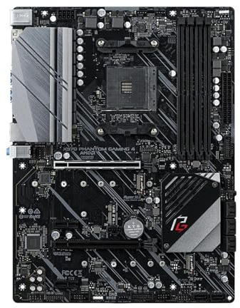 Schede madri Fit For ASRock X570 Phantom Gaming 4 DDR4 4400 MHz Dual M.2 HDMI AMD AM4 ATX Ryzen 5 5600 7 5700X CPU