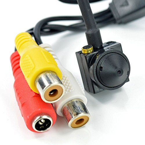 BYD - Hd 1200Tvl Pin Audio Mini Buco Cctv Telecamera Sicurezza Domestica Micro Nascosta Spy Cam Spia