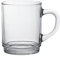 Duralex Versailles Set of 6 Mugs 26 cl, Transparent/Green, 6 Count (Pack of 1)