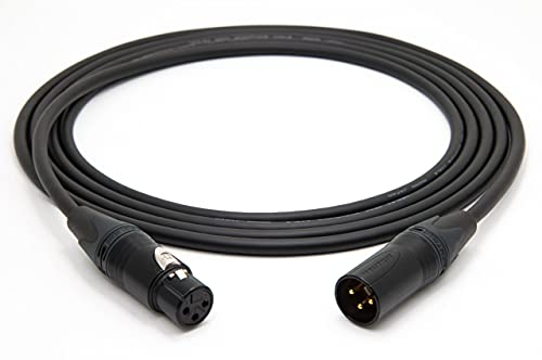 enoaudio Mogami 2534 Quad Cable micrófono balanceado | Neutrik XLR hembra – XLR macho | HiFi - 5,0 m