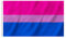 EKEV Bisexuelle Flagge, 90 x 150 cm, LGBT Bi Gay Flaggen mit Messingösen und Segeltuchkopf und doppelt genähten und lebendigen hellen Farben