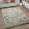 Paco Home Kunstfell Fellteppich Imitat Teppich Hochflor Sitzkissen Herzform Rund Fell Form, Grösse:120x170 cm, Farbe:Grau