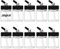 SAGUD 10pcs Glass Airbrush Bottles Kit 20cc (2/3 Ounce) Air Brush Gun Jar with 10pcs Adapter Cap Covers Set, Single Action Airbrushes