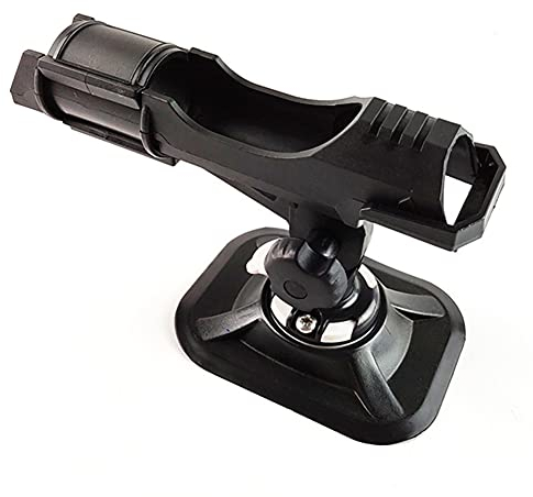 iSpchen Angelrutenhalter 360° Verstellbarer Rutenhalter Bootskajak Angelruten Hallter zubehör für Boot und Kajak, 23,3x16x6cm