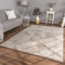 TT Home Wohnzimmer Teppich Hochflor Langflor Kunstfell Weich Modern Unifarben Flauschig, Farbe:Beige, Größe:200x280 cm