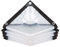 RGRE 4x8m Transparente Imperméable Bâche, Transparente Bâche Robuste, Bache Exterieure Impermeable avec Oeillet, Bache pour Toit Jardin Terrasse Piscine, Bâche Étanche