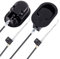 Swpeet 4Pcs Metall Recliner Griff Ersatzteile mit Kabel, Universal Sofa Stuhl Recliner Release Pull Griff Ersatzteile mit Halteclips und Recliner Pull Kabel für Möbel Sofa
