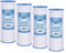 Finest-Filters 4 x Hot Tub Spa Water Filter Cartridge Replacement Compatible With Pleatco PRB50IN, Unicel C4950, Darlly SC706, 40506 & Filbur FC2390 Hot Tub Water Filters