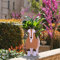 Gochoi Goat Gifts: Cute Goat Flower Pots for Outdoor Garden Decoration, Christmas or Birthday Gifts for Women, Office Home Decor