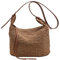 DKIIL NOIYB Straw Bag Beach Bags for Women, Summer Straw Crossbody Bag Beach Bag with Zip Handmade Woven Shoulder Bag with Tassels Straw Handbags
