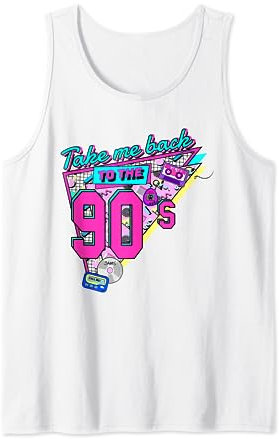 Take Me Back To The 90S Retro Party Outfit 90er Jahre Geburtstag 90er Jahre Tank Top