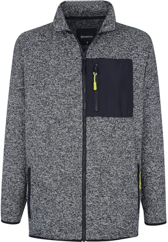 BABISTA Herren Strickfleecejacke Fioreloni grau, 50