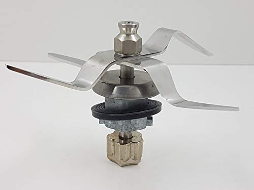FLAVOR PLUS Lames en acier compatible avec robot cuisine Monsieur Cuisine Connect et Smart. Engrenage inférieur à 5 dents (Avant d'acheter, vérifiez si le pignon inférieur convient à votre machine
