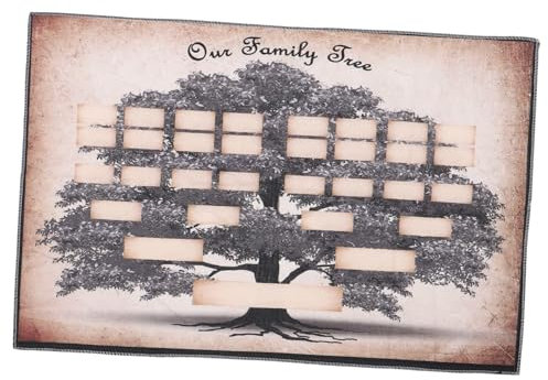 Yardenfun Familienstammbaum Handgeschriebene Ausfüllbare Genealogie-diagramm-vorlage Für Persönliche Familiengeschichte Für Zuhause Und Feiern