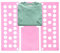 Faltbrett für Kleidung, T Shirt Faltbrett Kinder, T-Shirt Falthilfe, Faltbrett für Wäsche, Kleiderfaltbrett, Wäschefaltbrett, Kleiderordner, Gut Zum Falten Von Kleidung (Rosa)