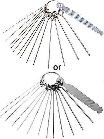 Guitar Nut Slotting File Rods Slot Filing Set Luthier Replacement Accessory