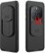 teroxa Custodia per Honor Magic 7 Pro con copertura per fotocamera, airbag con angoli, antiurto, protettiva, custodia protettiva per obiettivo, custodia Magic7 Pro (nero)