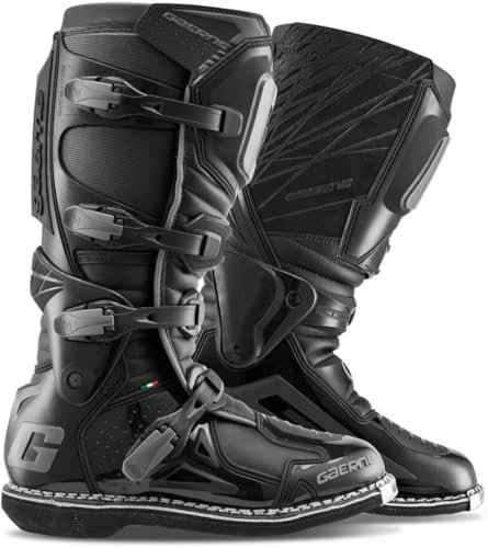 Gaerne Fastback Endurance - Stivali da motocross, taglia 43, colore: Nero