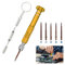5-in-1 Glasses Screws Repair Kit,Glasses Screwdriver Set,2PCS Glasse s Repair Kit Glasse s Screwdriver,Spectacle Repai r ki t for Eyeglass Sunglass Watch,Screwdrive r for Glass ES(Gold)