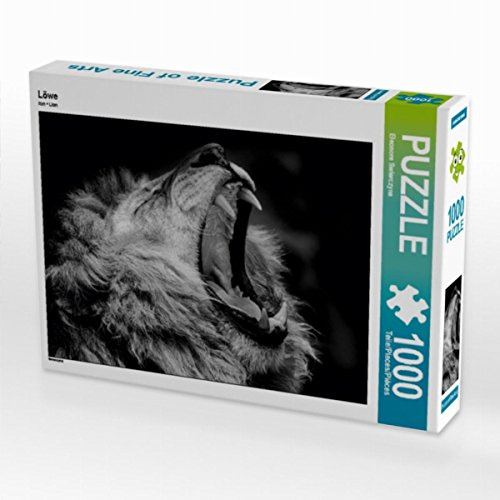 CALVENDO Puzzle Löwe | 1000 Teile Lege-Größe 64 x 48 cm Foto-Puzzle für glückliche Stunden