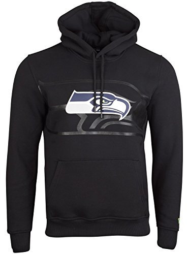 New Era Fleece Hoody - NFL Seattle Seahawks 2.0 schwarz 3XL