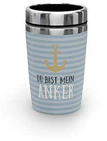 LaVida Zeit für Dich Thermobecher to go 250 ml Du bist Mein Anker