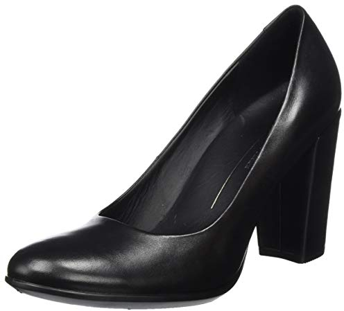 Ecco Damen SHAPE75BLOCK Pumps, Schwarz (Black 1001), 37 EU