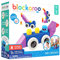 Blockaroo Blocs de Construction magnétiques, Jeu éducatif pour Les Enfants, Jeu Aquatique éducatif pour des constructions créatives, idéal pour la Baignoire, boîte de Voitures de Course avec 13 Blocs