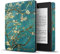 TNP Étui de Protection pour Kindle Paperwhite 10e génération Version 2018, Housse et Coque Rigide en PC pour liseuse Amazon Kindle Paperwhite, réveil et Sommeil Automatique, Fleur d'amandier