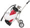 RiToEasysports Pen Bag Set, Desktop Stifthalter mit 3 Kugelschreibern Neuheit Geschenk für Golffans Liebhaber(rot-Weiss) Golf