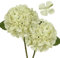 2 STK Hortensien Kunstblumen Elfenbein, Ø 19cm Kunstblumen Hortensien Wie Echt für Brauthochzeitssträuße, Haus, Büro, Hotel, Partydekoration, Mittelstücke, Blumenarrangements,