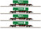 Märklin 82290 Z 4er-Set Taschenwagen der AAE Cargo