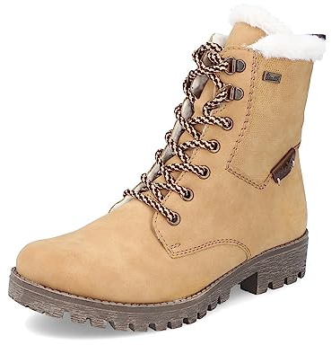 Rieker Damen Schnürstiefeletten 78503, Frauen Stiefeletten