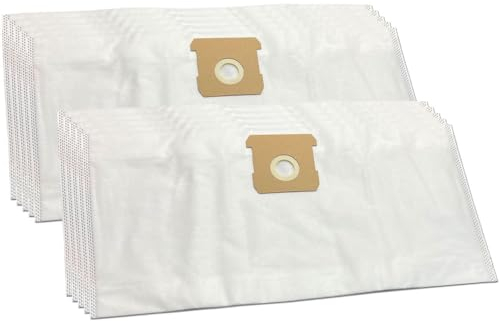 PakTrade 10 Mikrovlies Staubsaugerbeutel geeignet für Cleanfix S10, S 10 Plus, S 10 Plus Hepa, S 12 | Columbus 158, 2000, ST7