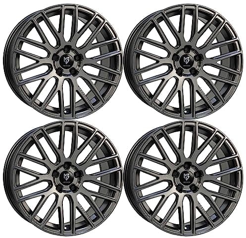 4x MB Design Felgen KV4 9.0Jx20 ET40 5x114,3 Mattgrau kompatibel mit Peugeot 4007 4008