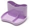 Deflecto Kaddymaster Pen Pot & Desk Tidy Lavender - Pen Holder For Desk Organiser - All-in-One Pen Pots For Desk Tidy Organiser Set - Pencil Pot For Office Desk Accessories - Stationery Pencil Holder