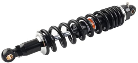 FSFYUK Stoßdämpfer hinten, 10 mm Feder 400 mm Stoßdämpfer Aufhängungsfeder Für ATV Quad Dirt Bicycle
