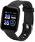 Smart Watch da 1,3 Pollici perIOS, Fitness Tracker Impermeabile, Conteggio Passi, Riproduzione Musicale, Promemoria Chiamate, Promemoria Messaggi, Design Elegante, Orologio (BLACK)